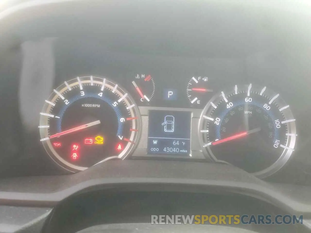 9 Photograph of a damaged car JTEBU5JR1K5720223 TOYOTA 4RUNNER 2019