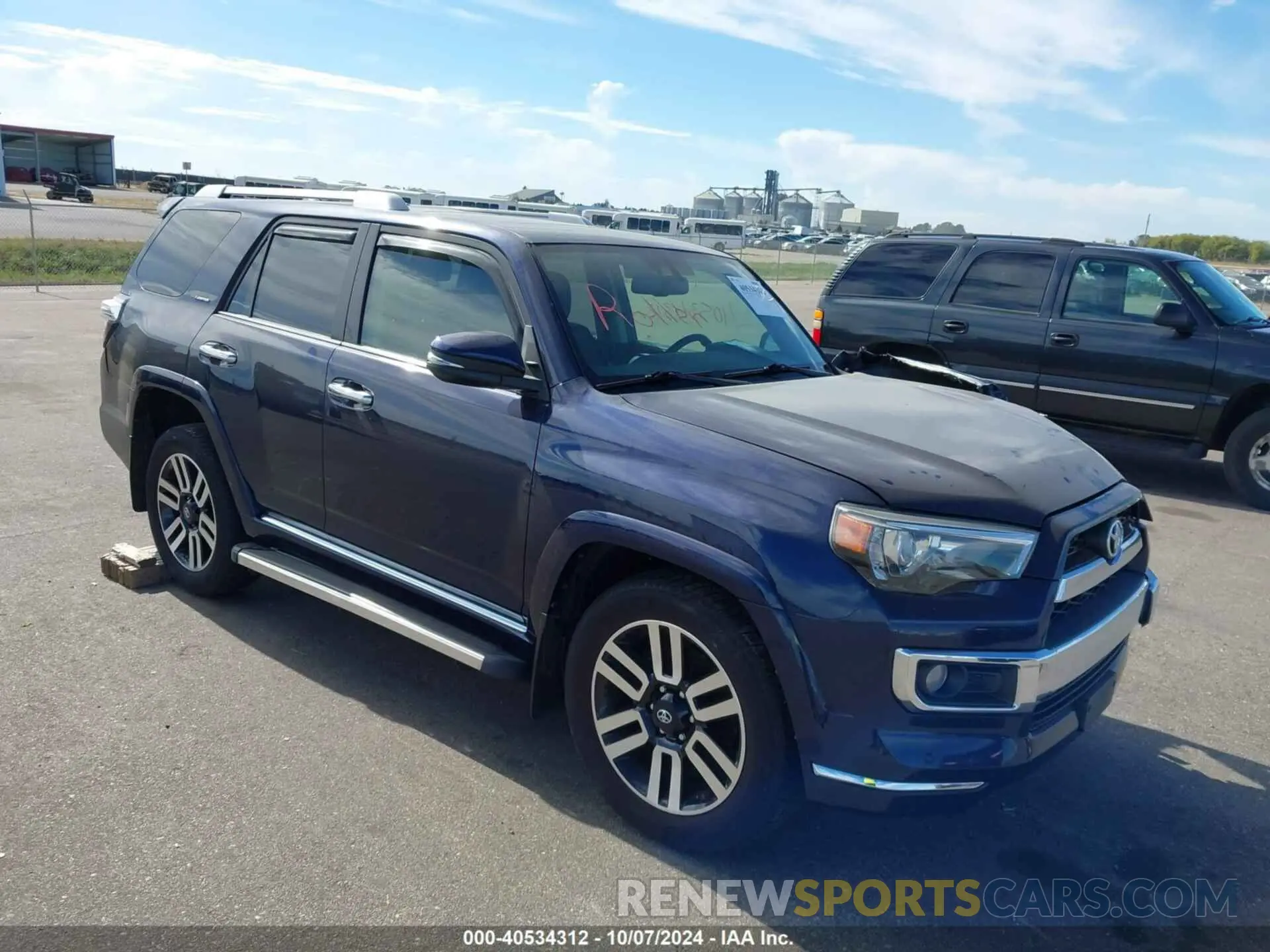 1 Photograph of a damaged car JTEBU5JR2K5651204 TOYOTA 4RUNNER 2019