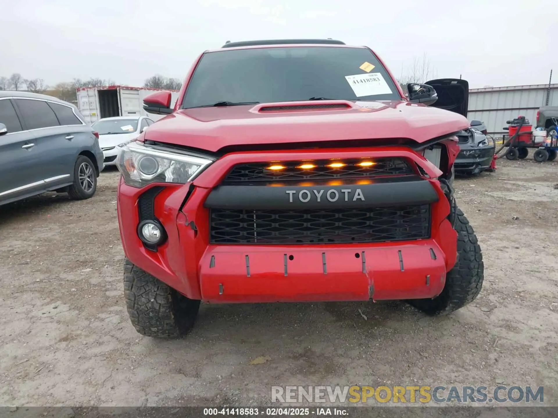 13 Фотография поврежденного автомобиля JTEBU5JR2K5656886 TOYOTA 4RUNNER 2019
