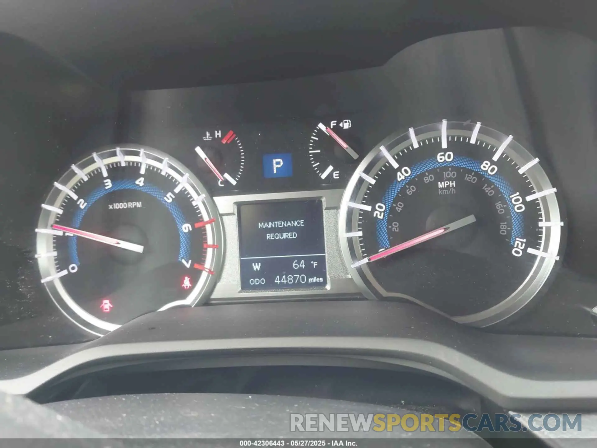 7 Photograph of a damaged car JTEBU5JR2K5666902 TOYOTA 4RUNNER 2019