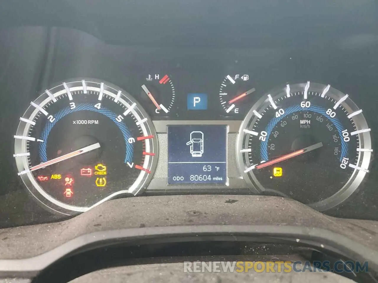 9 Photograph of a damaged car JTEBU5JR2K5669167 TOYOTA 4RUNNER 2019