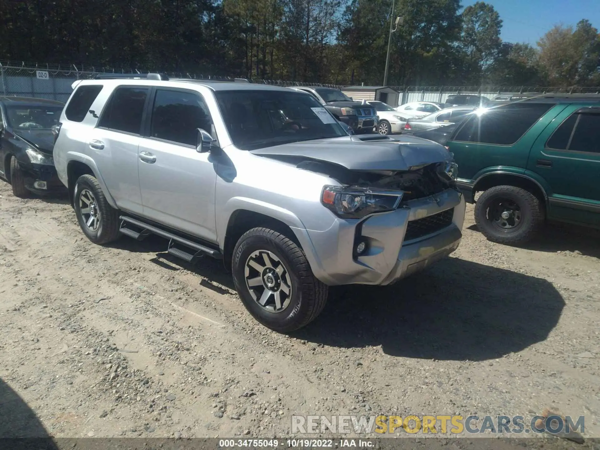 1 Фотография поврежденного автомобиля JTEBU5JR2K5678712 TOYOTA 4RUNNER 2019