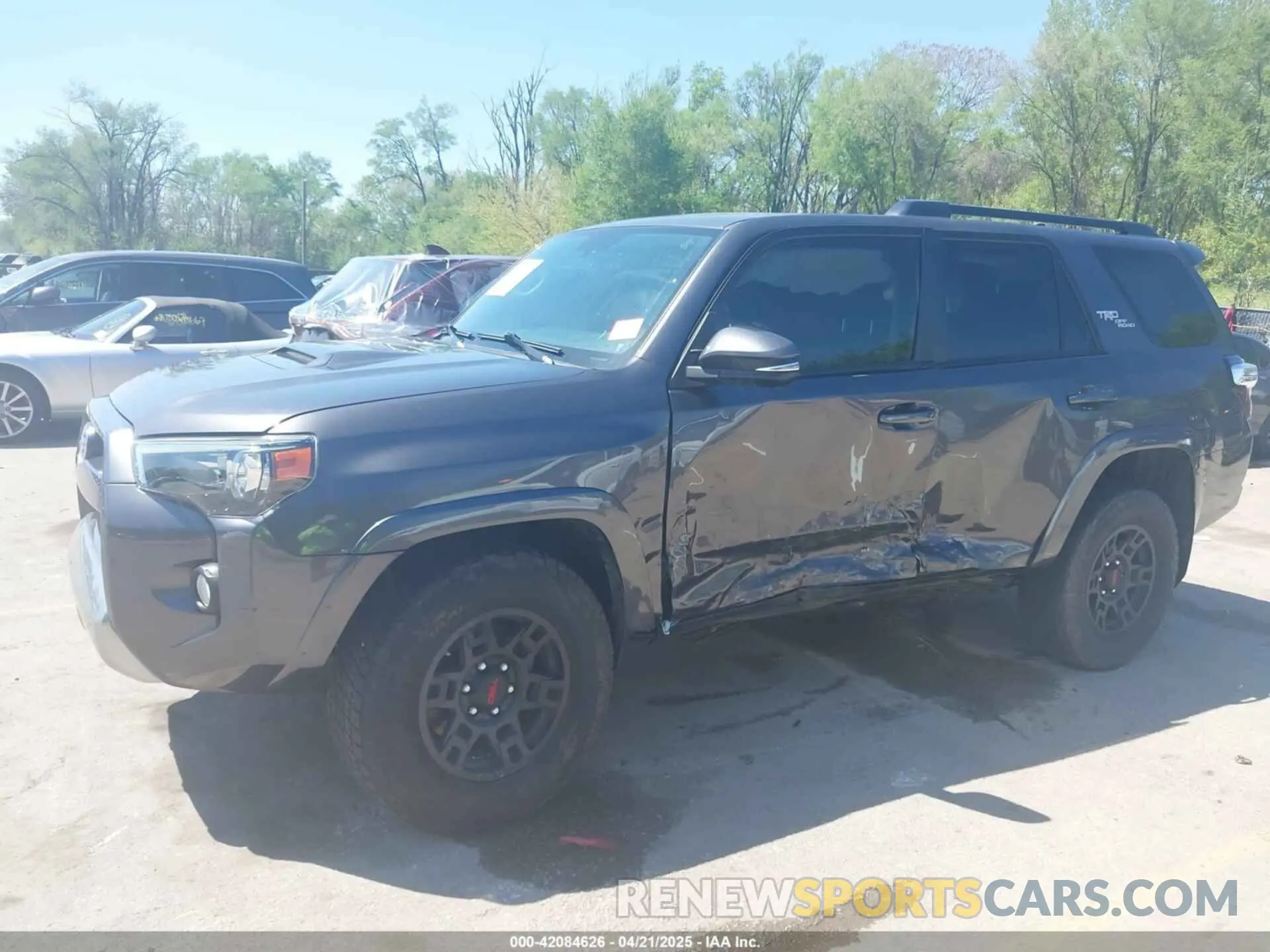 6 Фотография поврежденного автомобиля JTEBU5JR2K5679312 TOYOTA 4RUNNER 2019