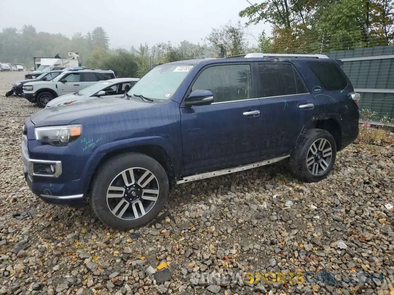 1 Photograph of a damaged car JTEBU5JR2K5690259 TOYOTA 4RUNNER 2019