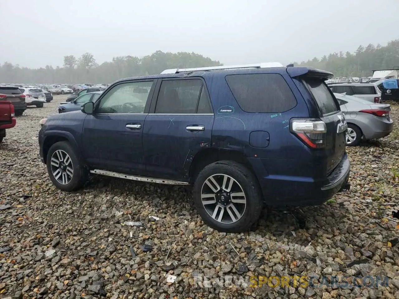 2 Photograph of a damaged car JTEBU5JR2K5690259 TOYOTA 4RUNNER 2019