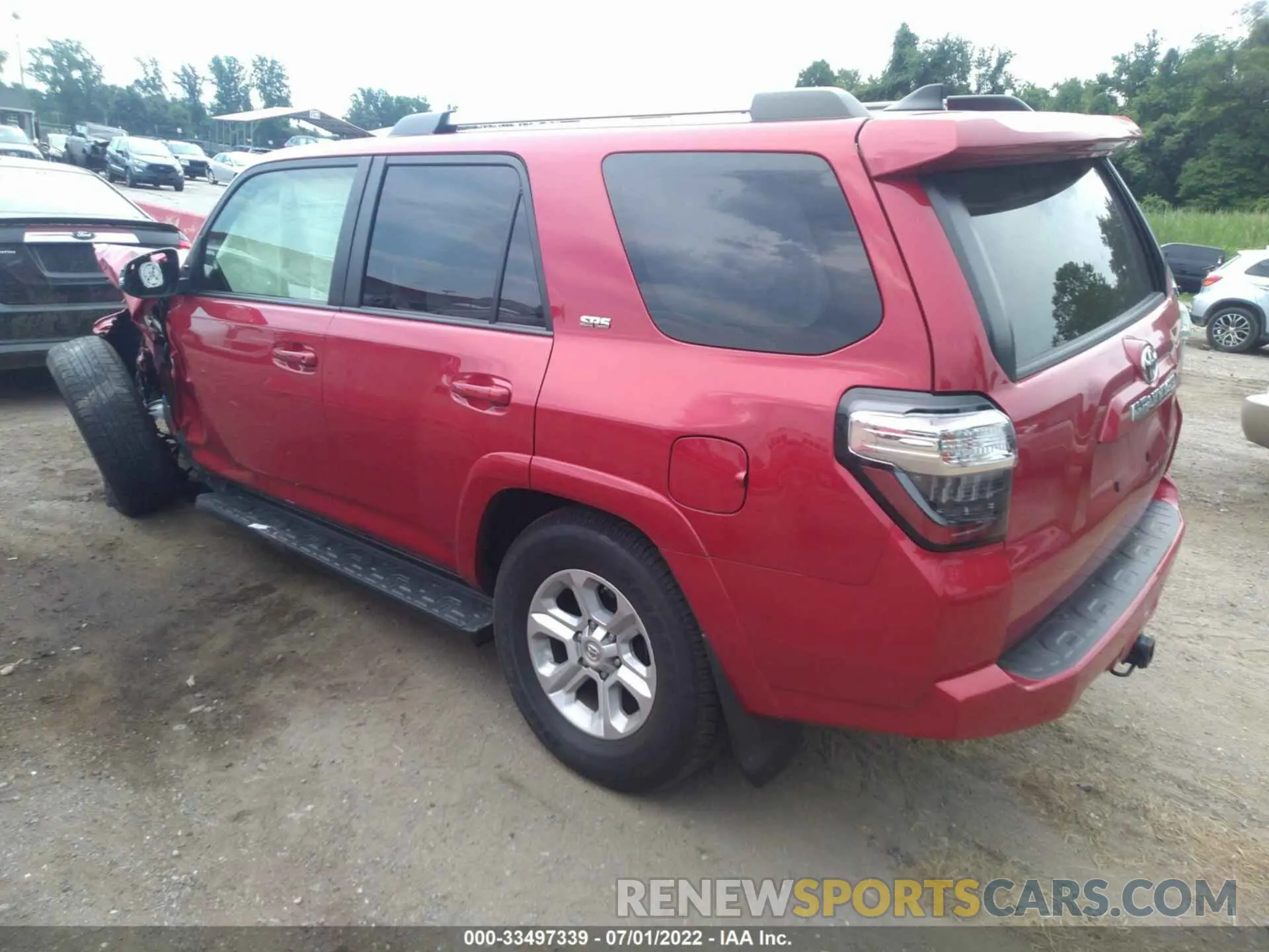 3 Фотография поврежденного автомобиля JTEBU5JR2K5695073 TOYOTA 4RUNNER 2019