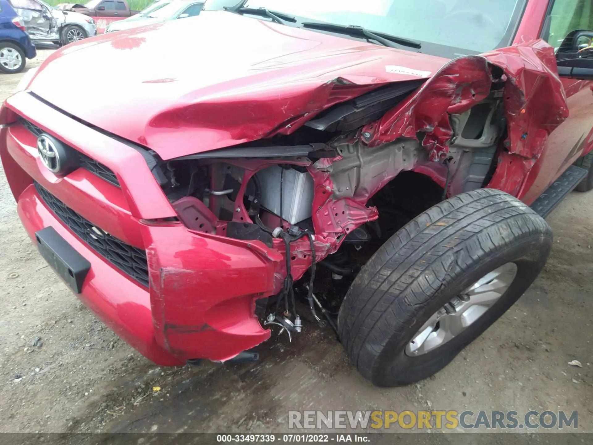 6 Фотография поврежденного автомобиля JTEBU5JR2K5695073 TOYOTA 4RUNNER 2019
