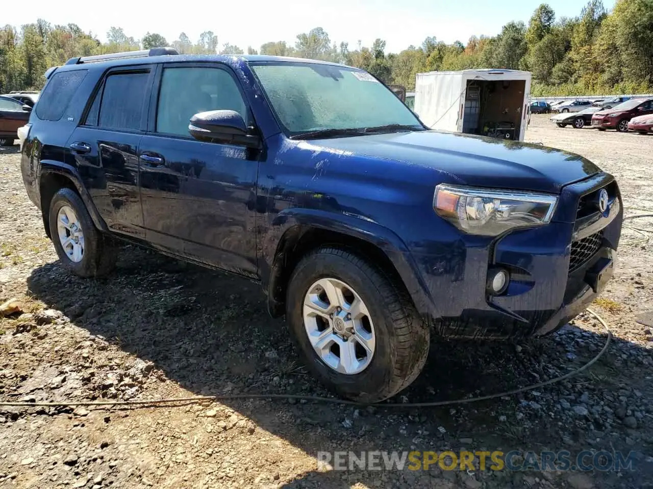 4 Photograph of a damaged car JTEBU5JR2K5729349 TOYOTA 4RUNNER 2019