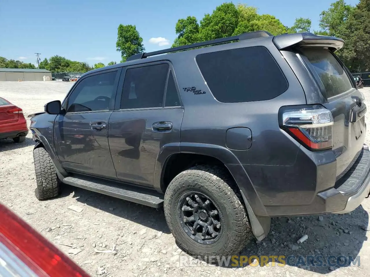 2 Фотография поврежденного автомобиля JTEBU5JR2K5734647 TOYOTA 4RUNNER 2019