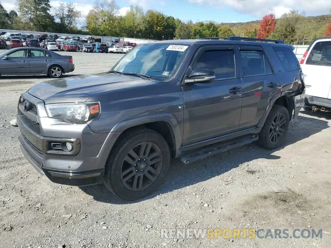1 Photograph of a damaged car JTEBU5JR3K5655018 TOYOTA 4RUNNER 2019