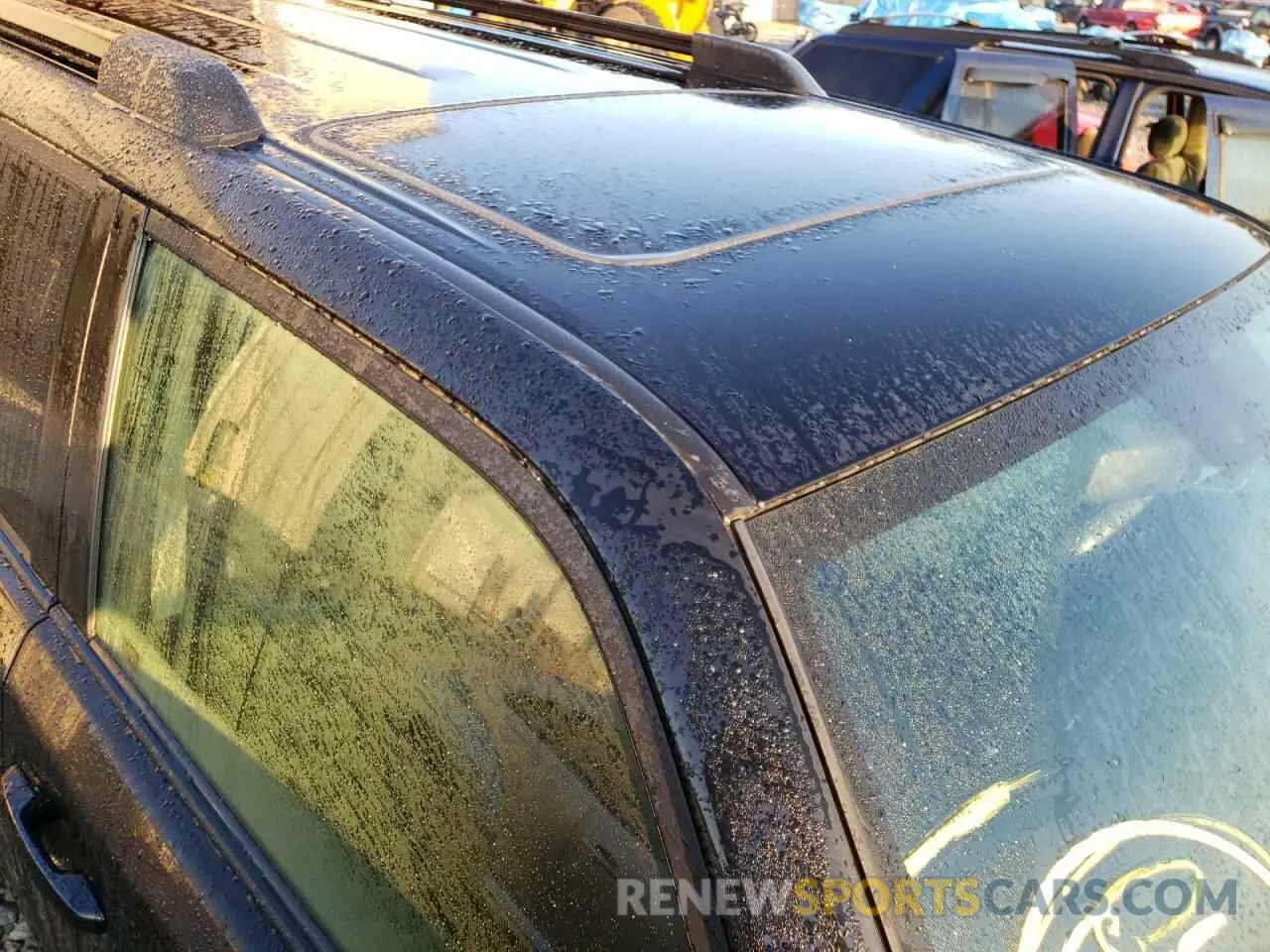 9 Photograph of a damaged car JTEBU5JR3K5680890 TOYOTA 4RUNNER 2019