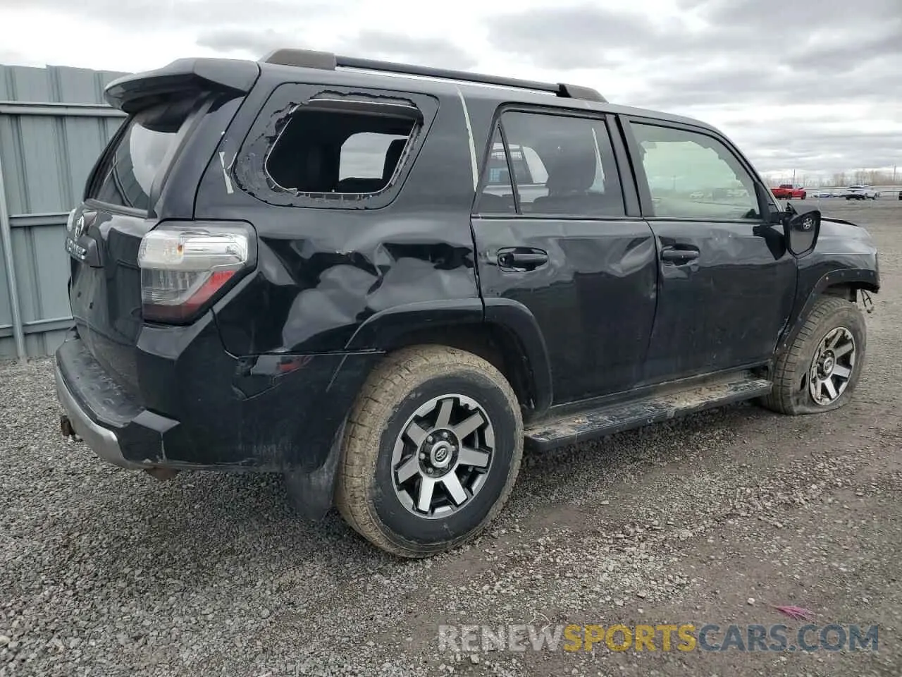 3 Photograph of a damaged car JTEBU5JR3K5690349 TOYOTA 4RUNNER 2019