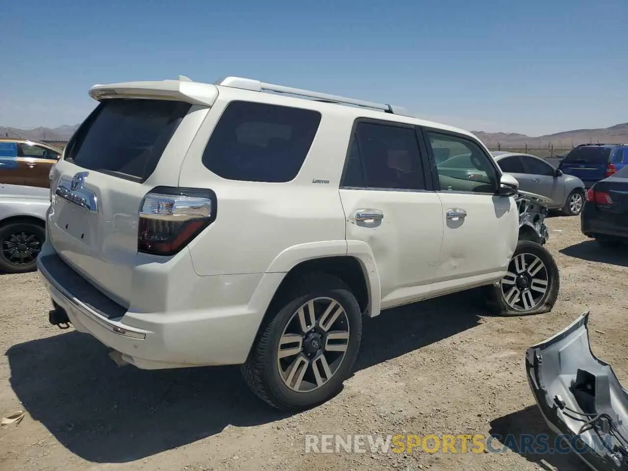 3 Photograph of a damaged car JTEBU5JR3K5709711 TOYOTA 4RUNNER 2019