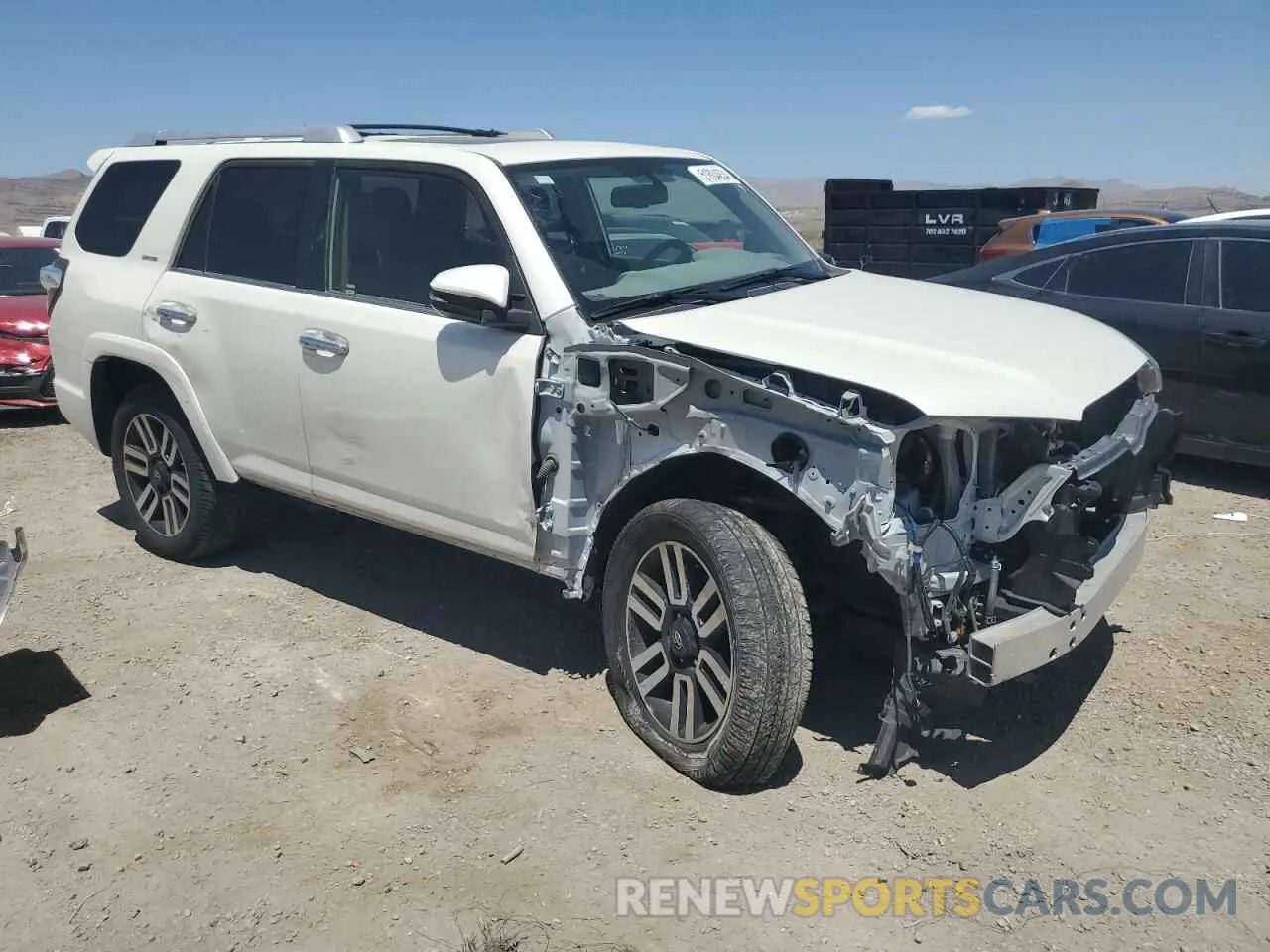 4 Photograph of a damaged car JTEBU5JR3K5709711 TOYOTA 4RUNNER 2019