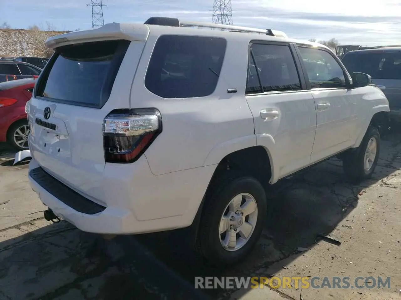 3 Фотография поврежденного автомобиля JTEBU5JR3K5728601 TOYOTA 4RUNNER 2019