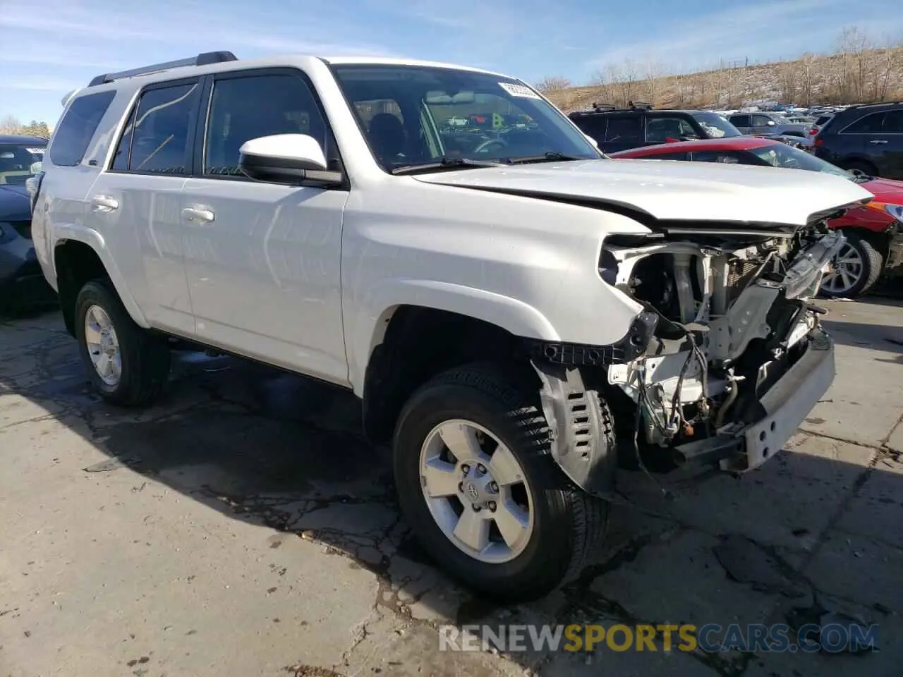 4 Фотография поврежденного автомобиля JTEBU5JR3K5728601 TOYOTA 4RUNNER 2019