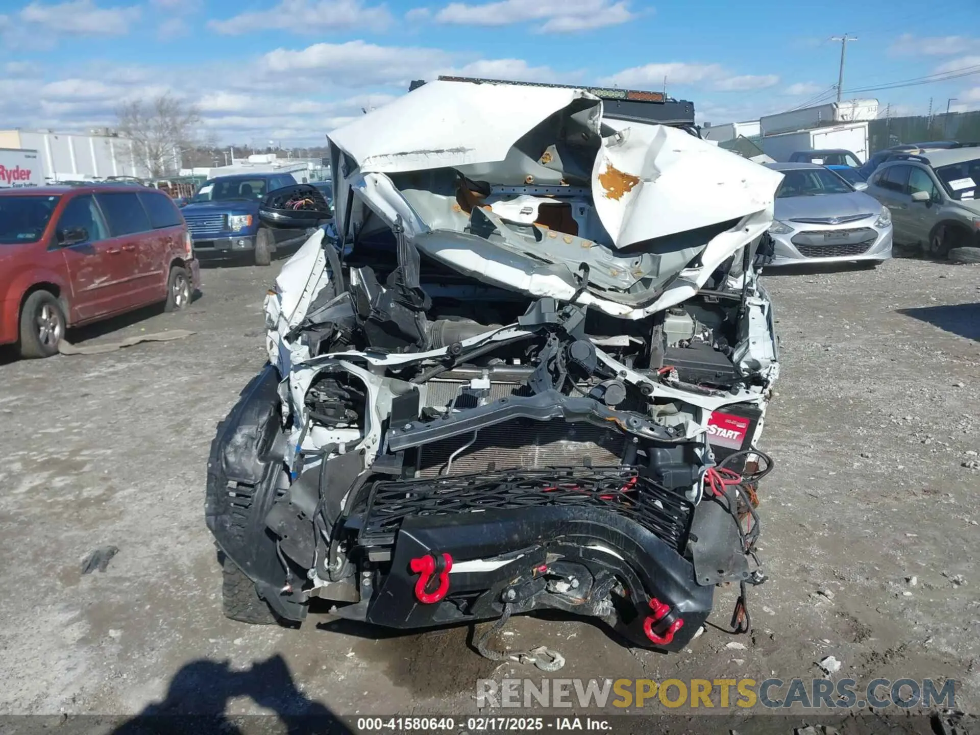 11 Фотография поврежденного автомобиля JTEBU5JR3K5729621 TOYOTA 4RUNNER 2019