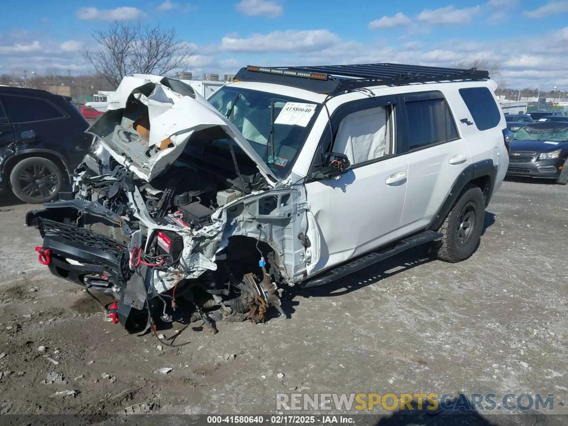 2 Фотография поврежденного автомобиля JTEBU5JR3K5729621 TOYOTA 4RUNNER 2019