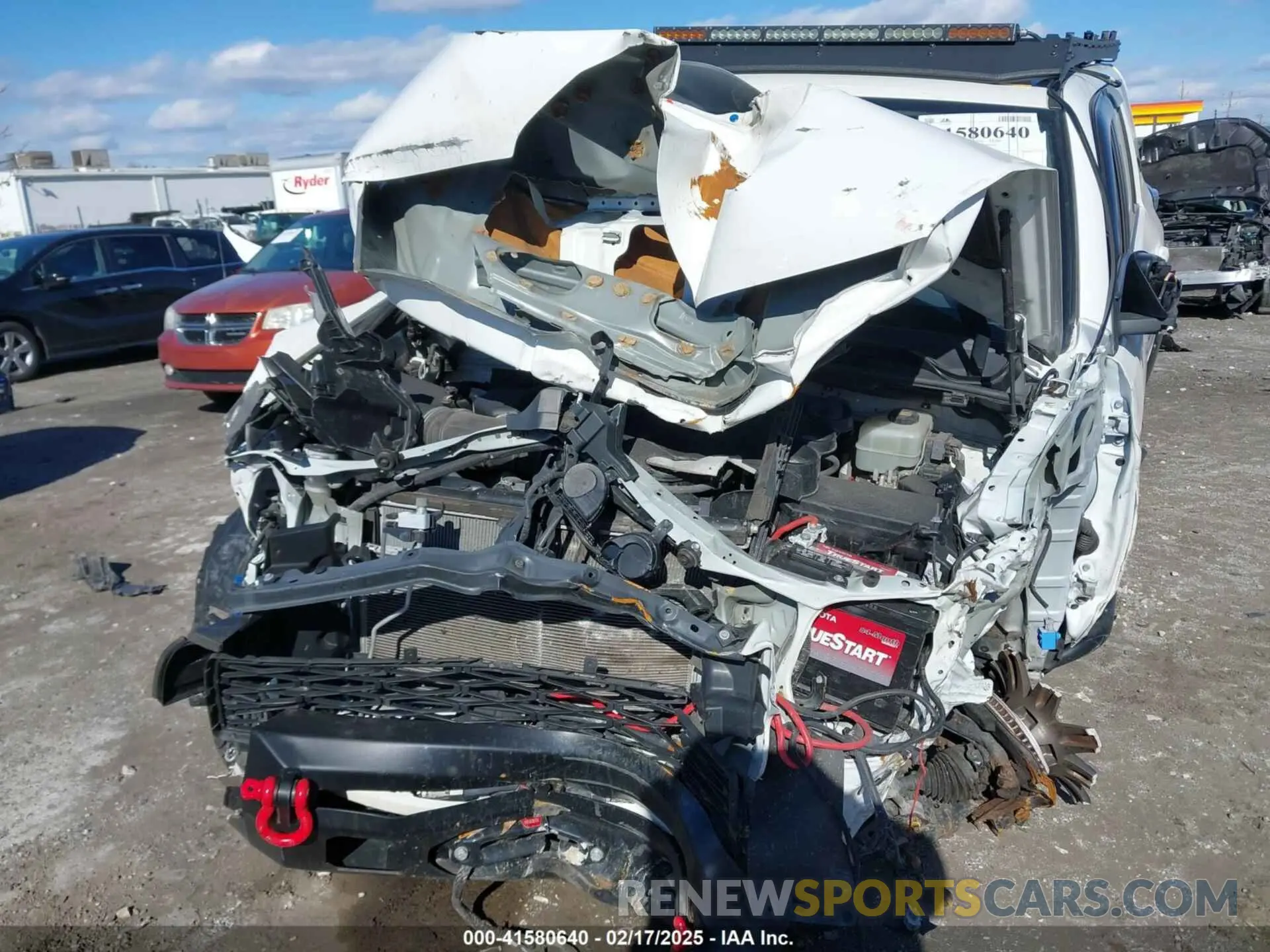 6 Фотография поврежденного автомобиля JTEBU5JR3K5729621 TOYOTA 4RUNNER 2019