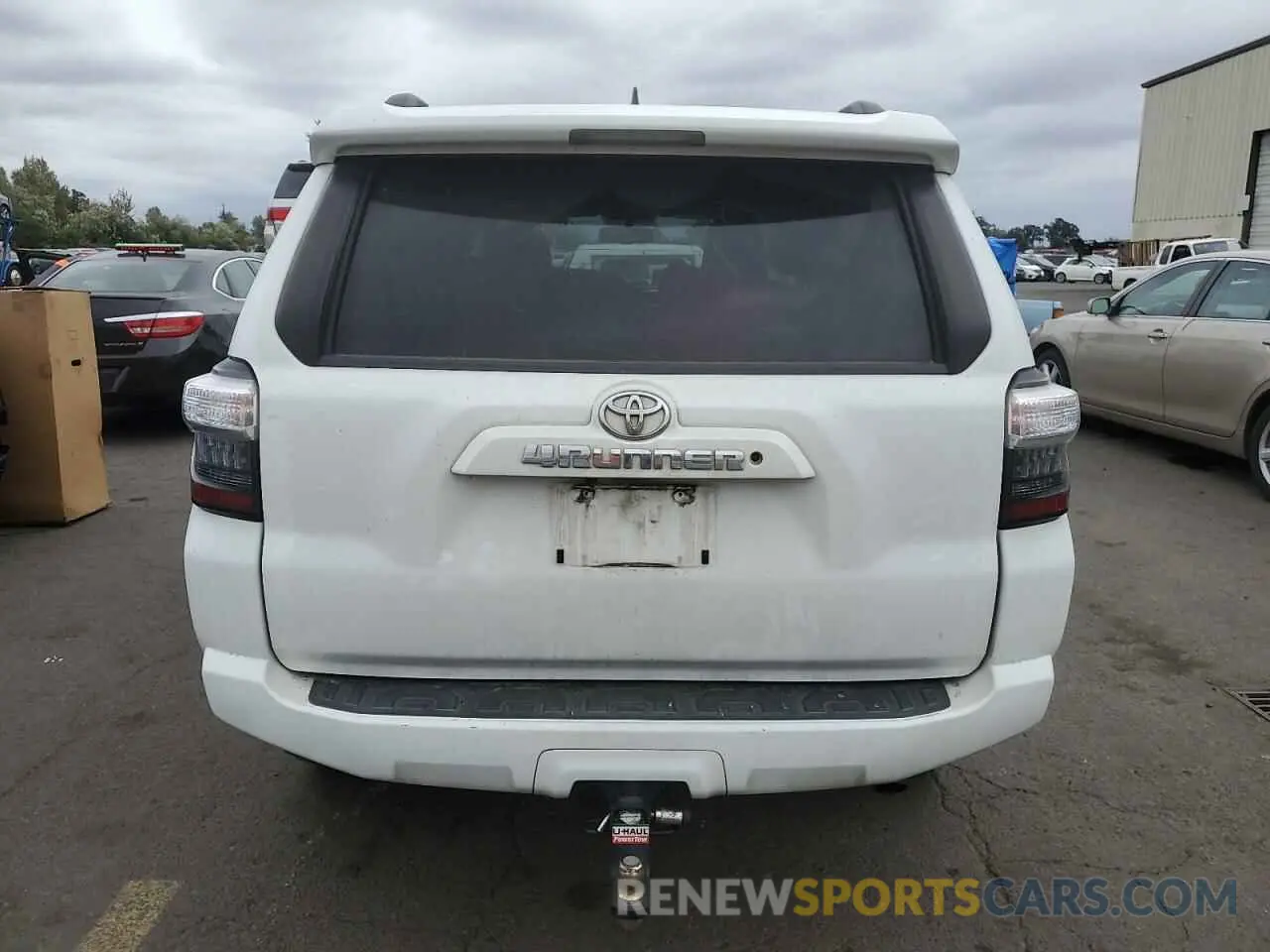 6 Фотография поврежденного автомобиля JTEBU5JR4K5611304 TOYOTA 4RUNNER 2019
