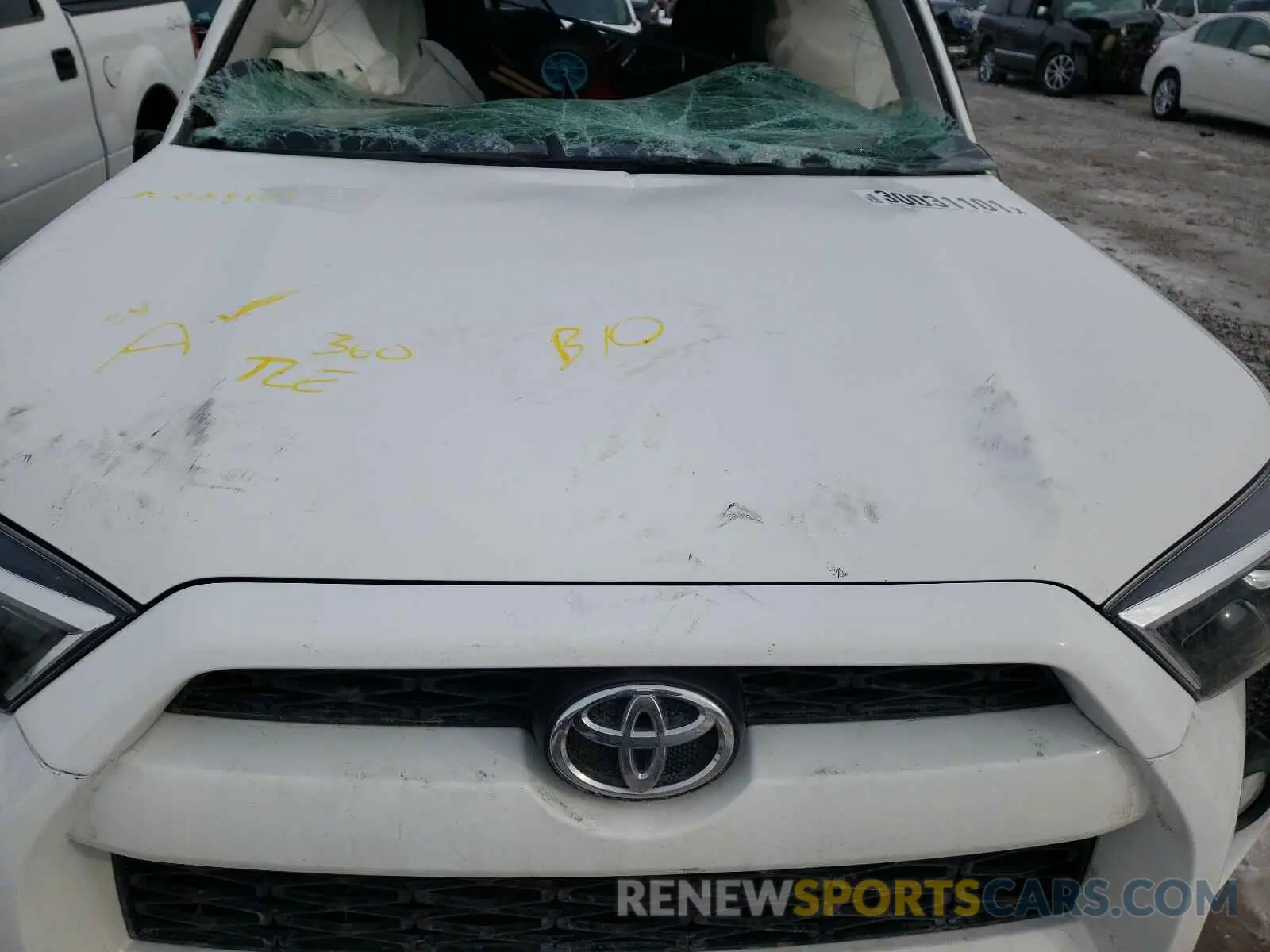 7 Photograph of a damaged car JTEBU5JR4K5631424 TOYOTA 4RUNNER 2019