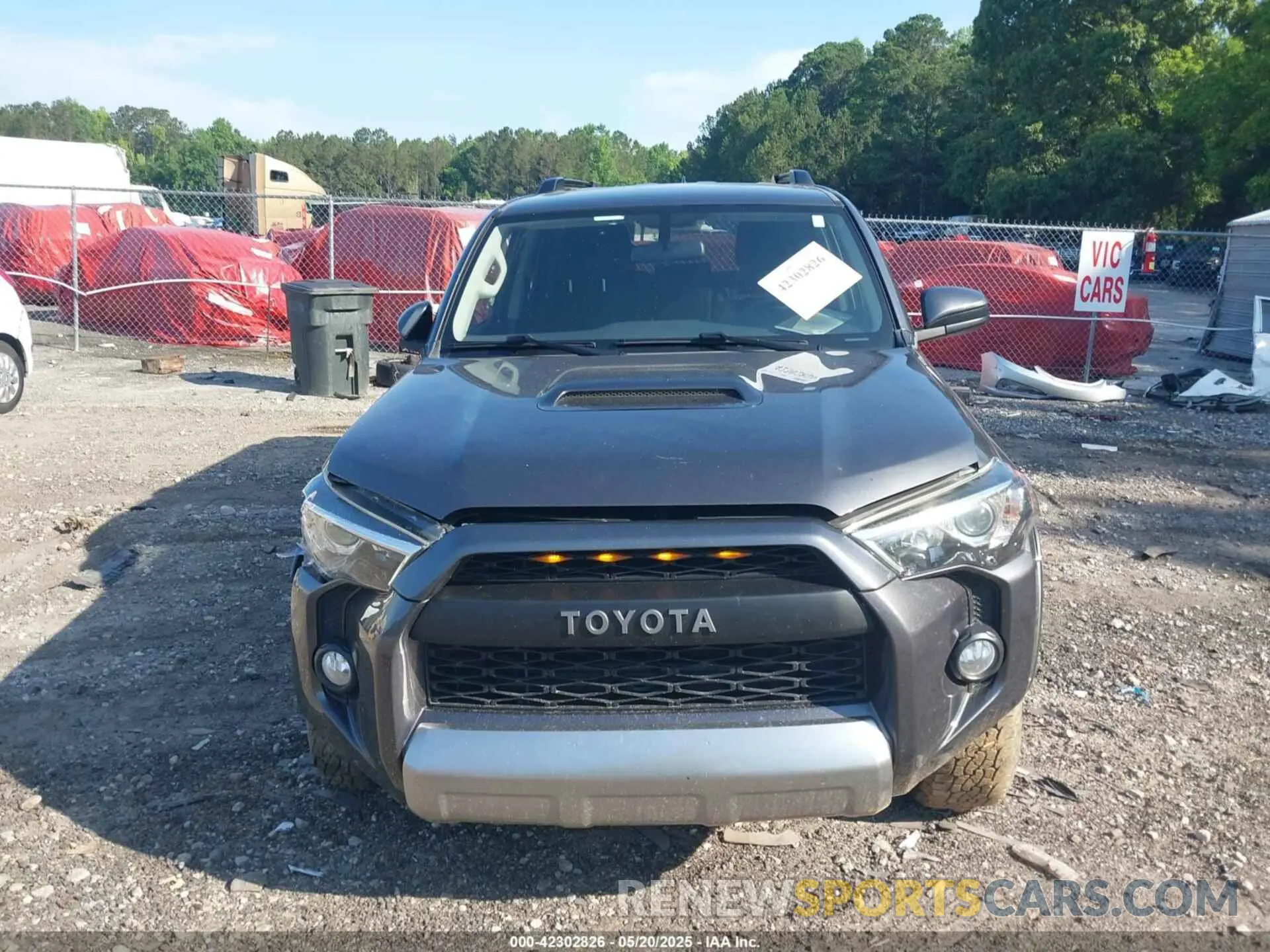 12 Photograph of a damaged car JTEBU5JR4K5655481 TOYOTA 4RUNNER 2019
