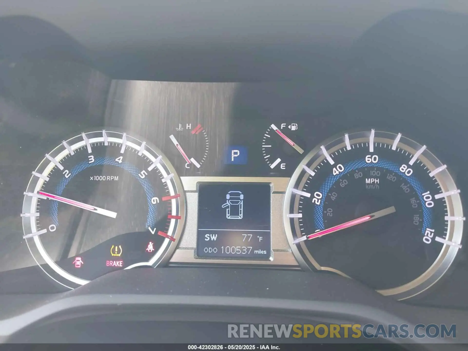7 Photograph of a damaged car JTEBU5JR4K5655481 TOYOTA 4RUNNER 2019