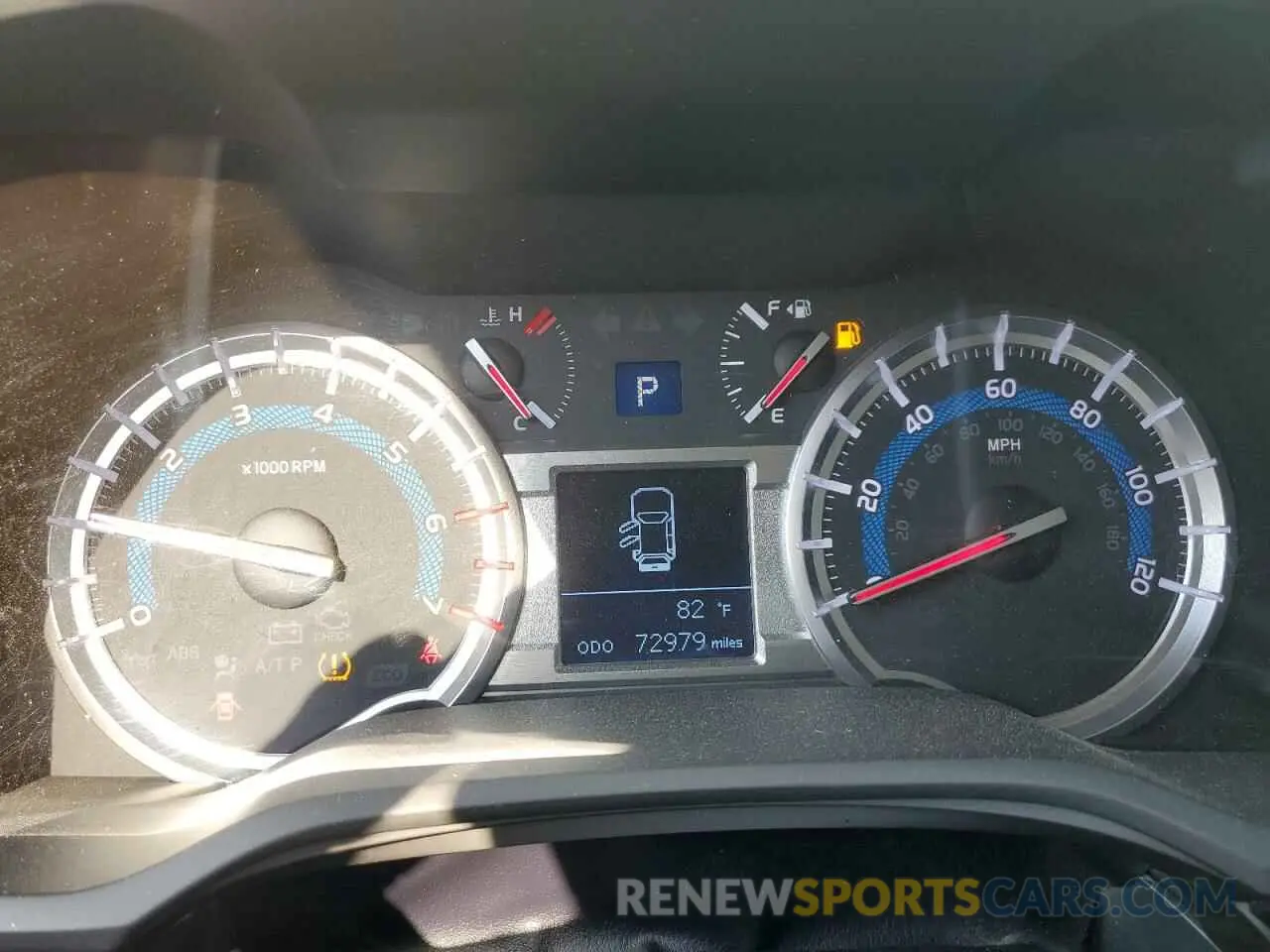 9 Фотография поврежденного автомобиля JTEBU5JR4K5658672 TOYOTA 4RUNNER 2019
