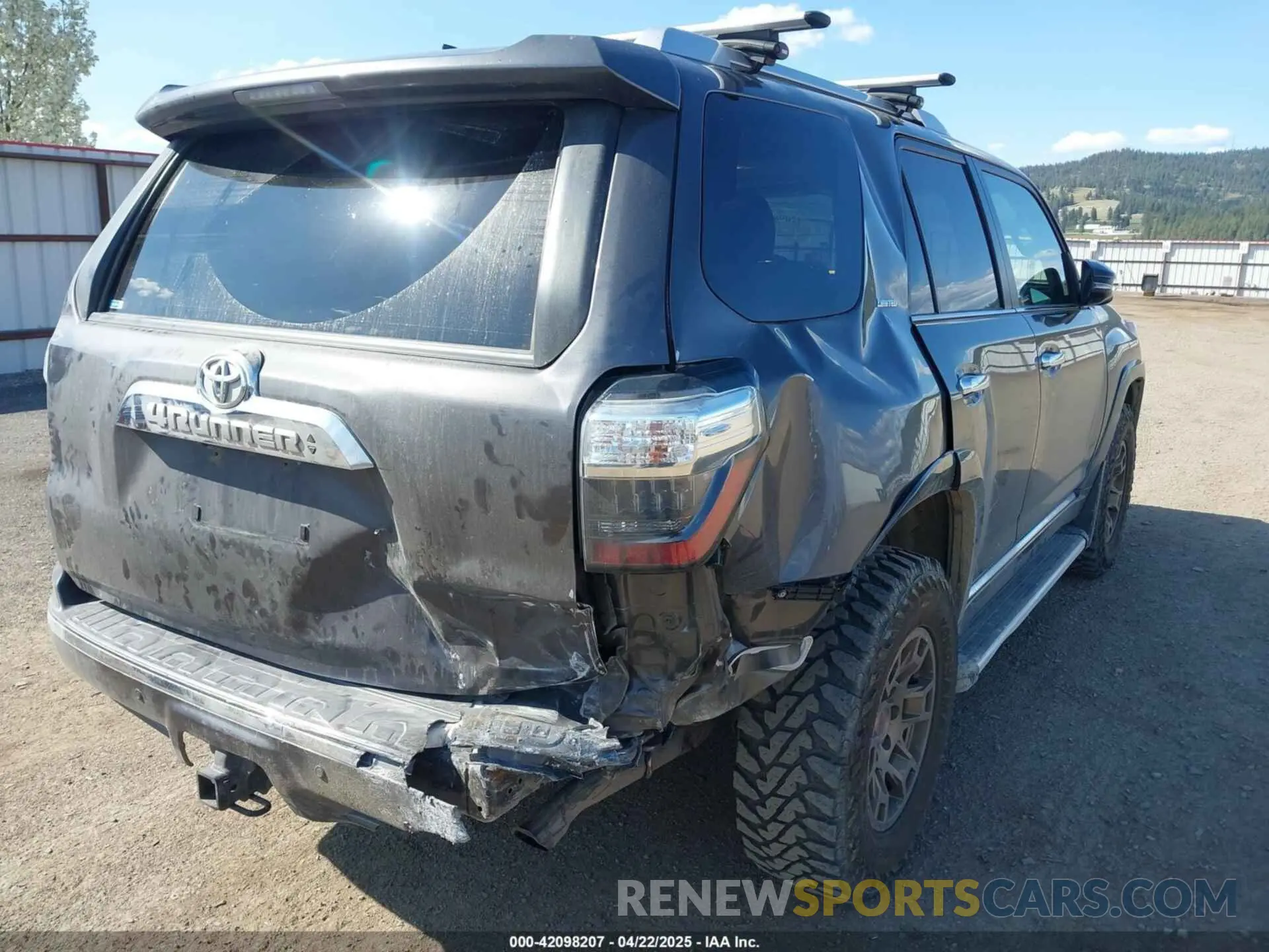 6 Фотография поврежденного автомобиля JTEBU5JR4K5676153 TOYOTA 4RUNNER 2019