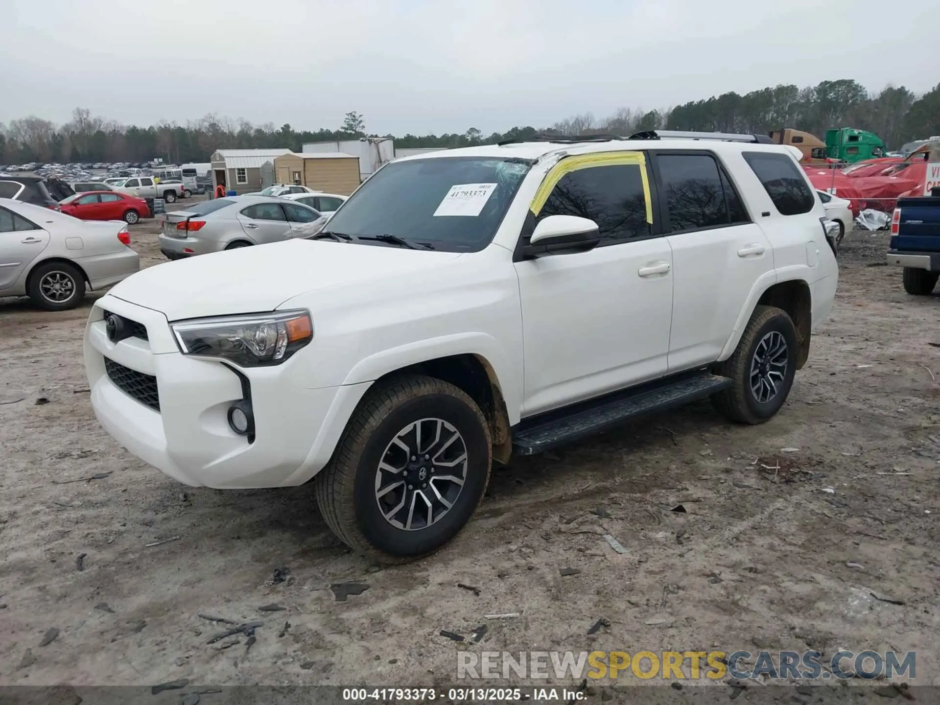2 Фотография поврежденного автомобиля JTEBU5JR4K5679277 TOYOTA 4RUNNER 2019