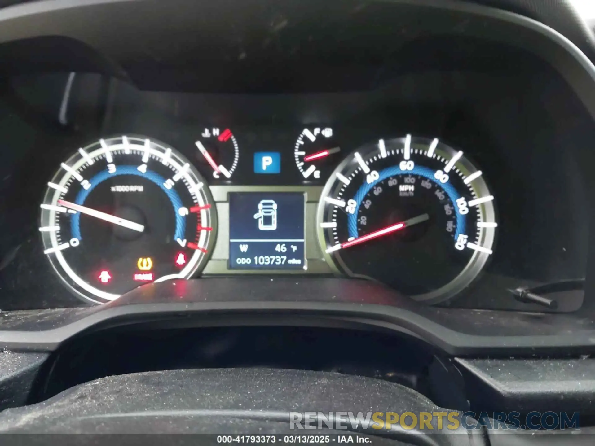 7 Фотография поврежденного автомобиля JTEBU5JR4K5679277 TOYOTA 4RUNNER 2019