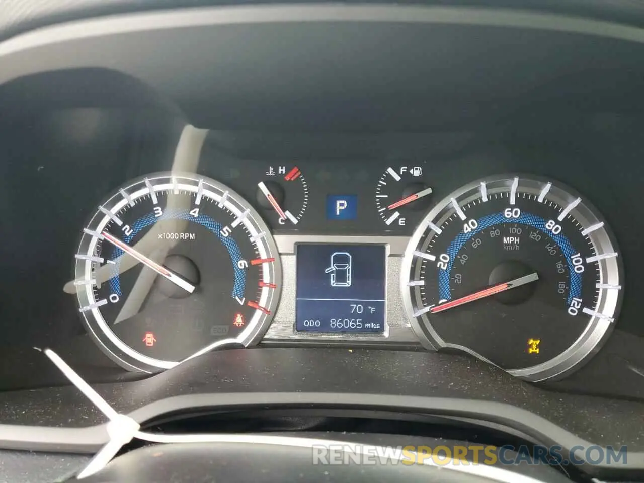 9 Фотография поврежденного автомобиля JTEBU5JR4K5701195 TOYOTA 4RUNNER 2019