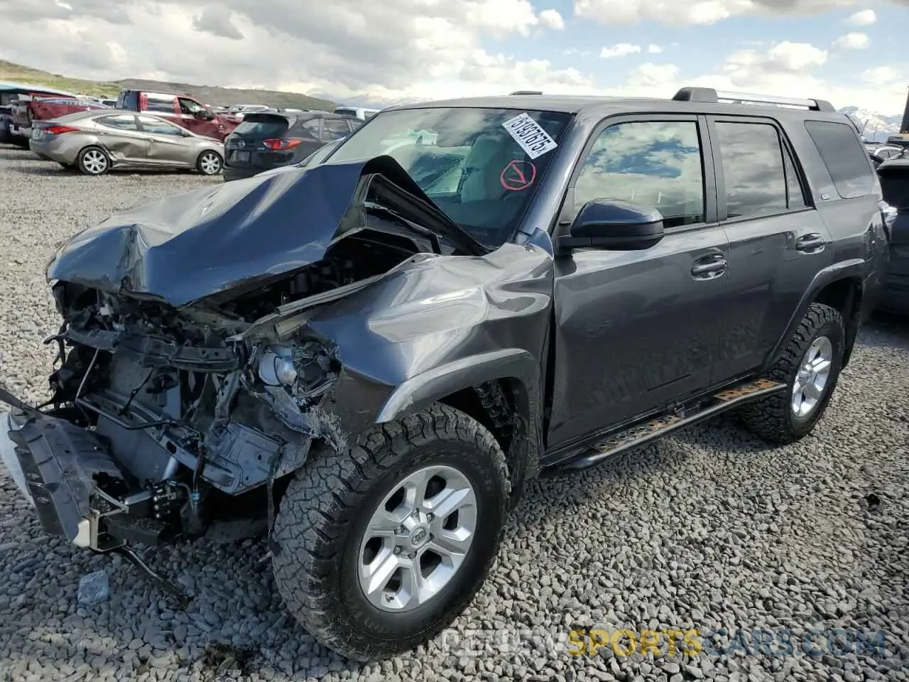 1 Photograph of a damaged car JTEBU5JR4K5733967 TOYOTA 4RUNNER 2019