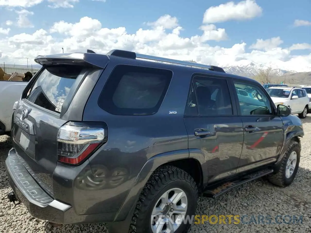 3 Photograph of a damaged car JTEBU5JR4K5733967 TOYOTA 4RUNNER 2019