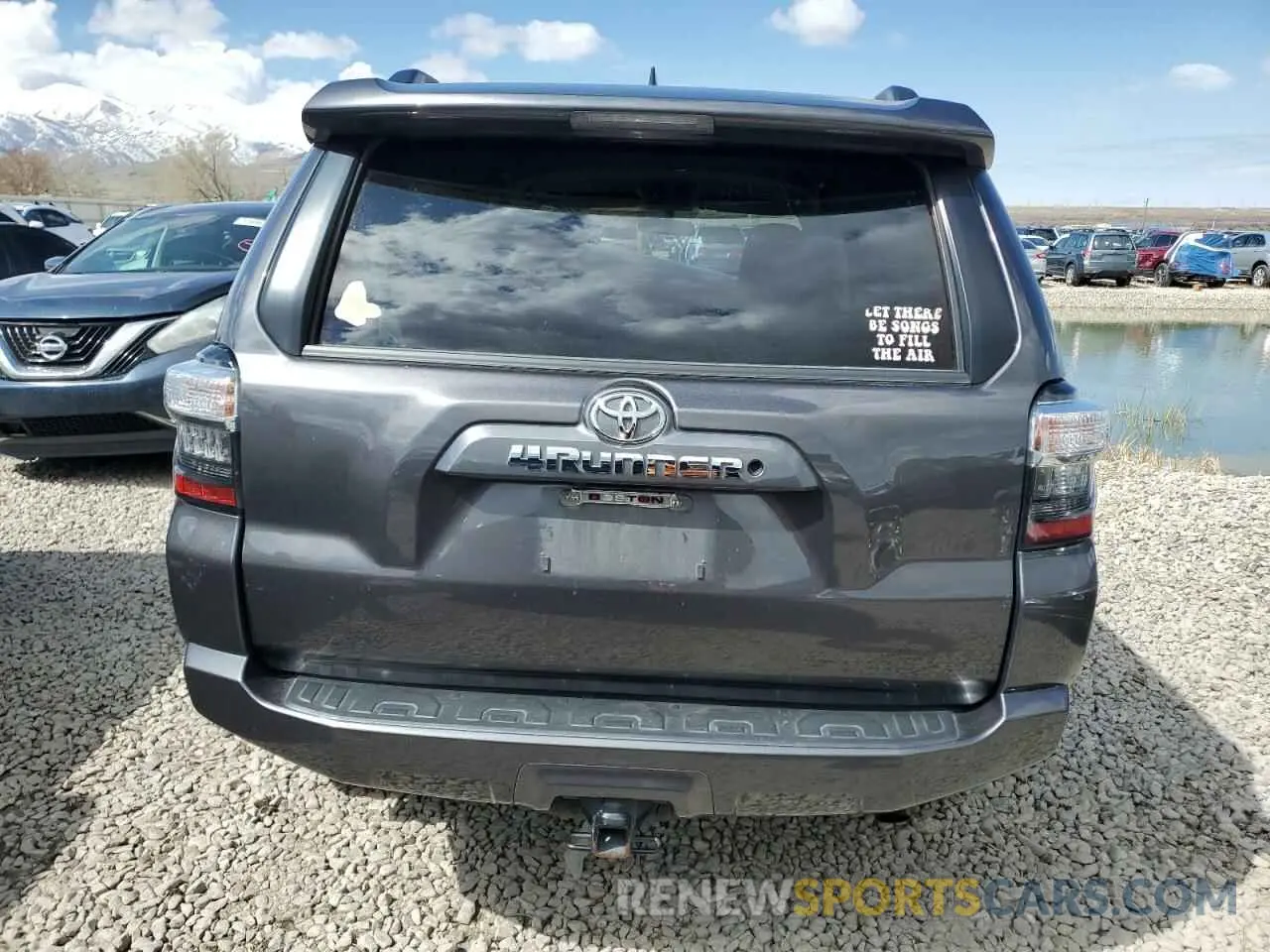 6 Photograph of a damaged car JTEBU5JR4K5733967 TOYOTA 4RUNNER 2019