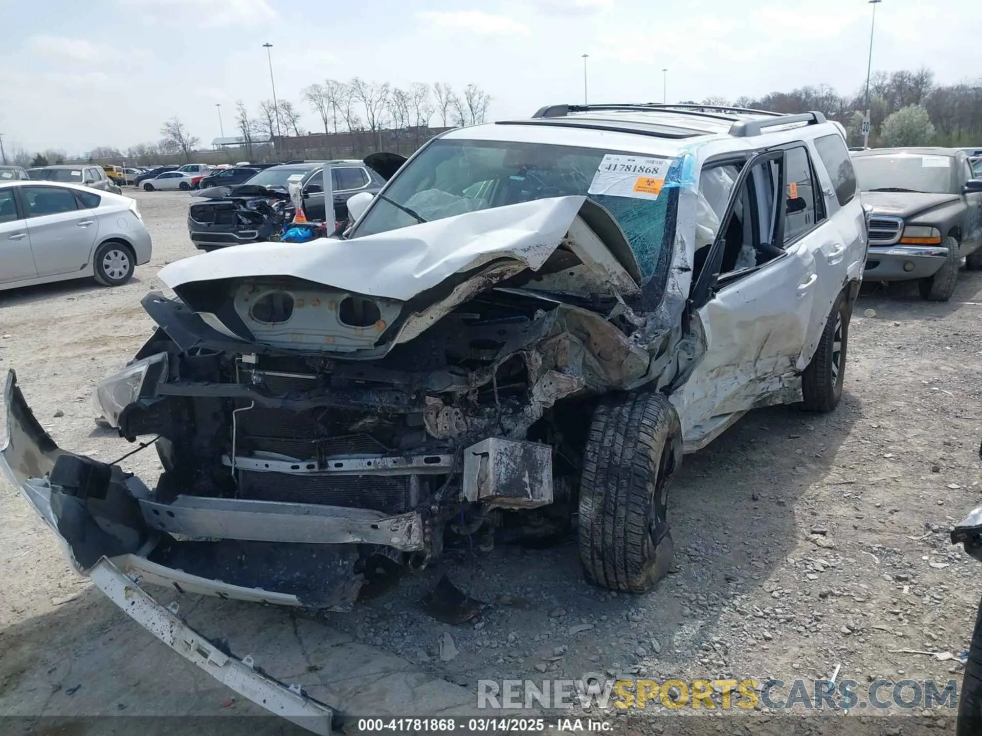 6 Photograph of a damaged car JTEBU5JR5K5620447 TOYOTA 4RUNNER 2019