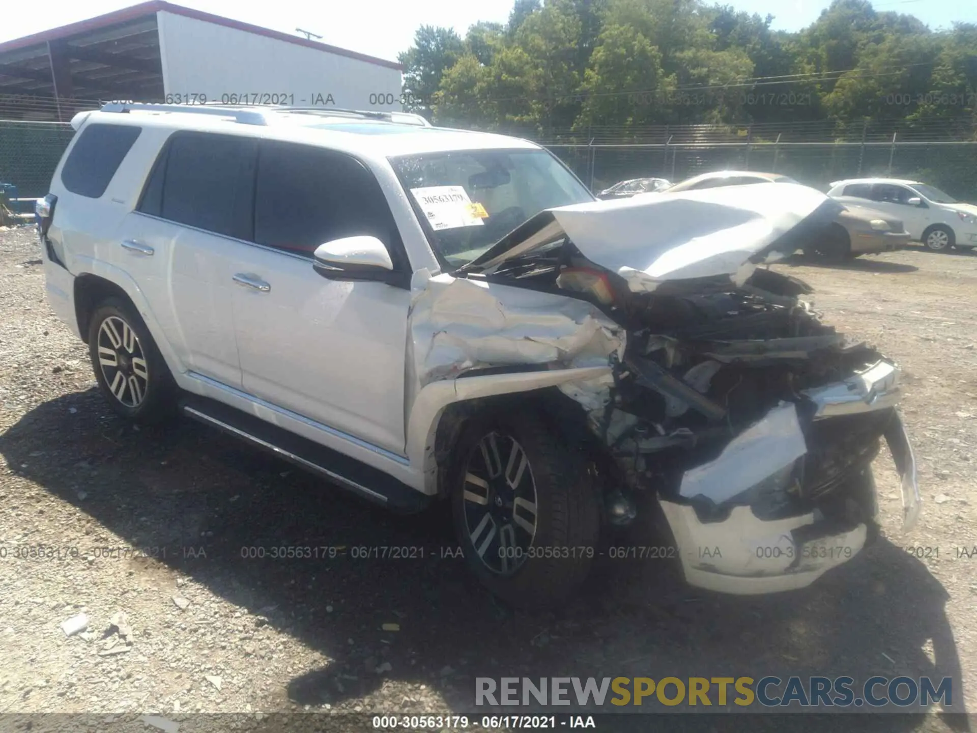 1 Photograph of a damaged car JTEBU5JR5K5622702 TOYOTA 4RUNNER 2019