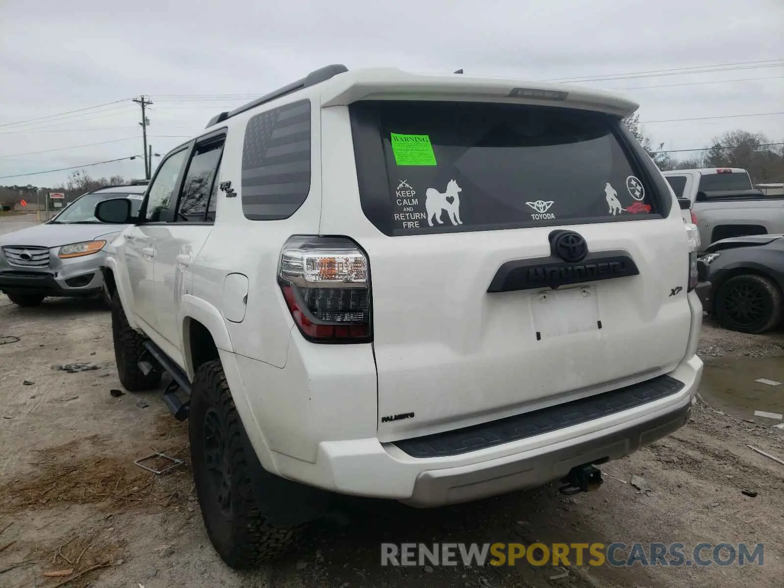 3 Photograph of a damaged car JTEBU5JR5K5630489 TOYOTA 4RUNNER 2019