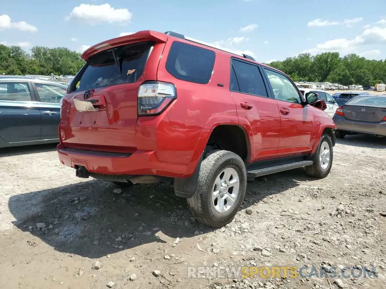 3 Фотография поврежденного автомобиля JTEBU5JR5K5640469 TOYOTA 4RUNNER 2019