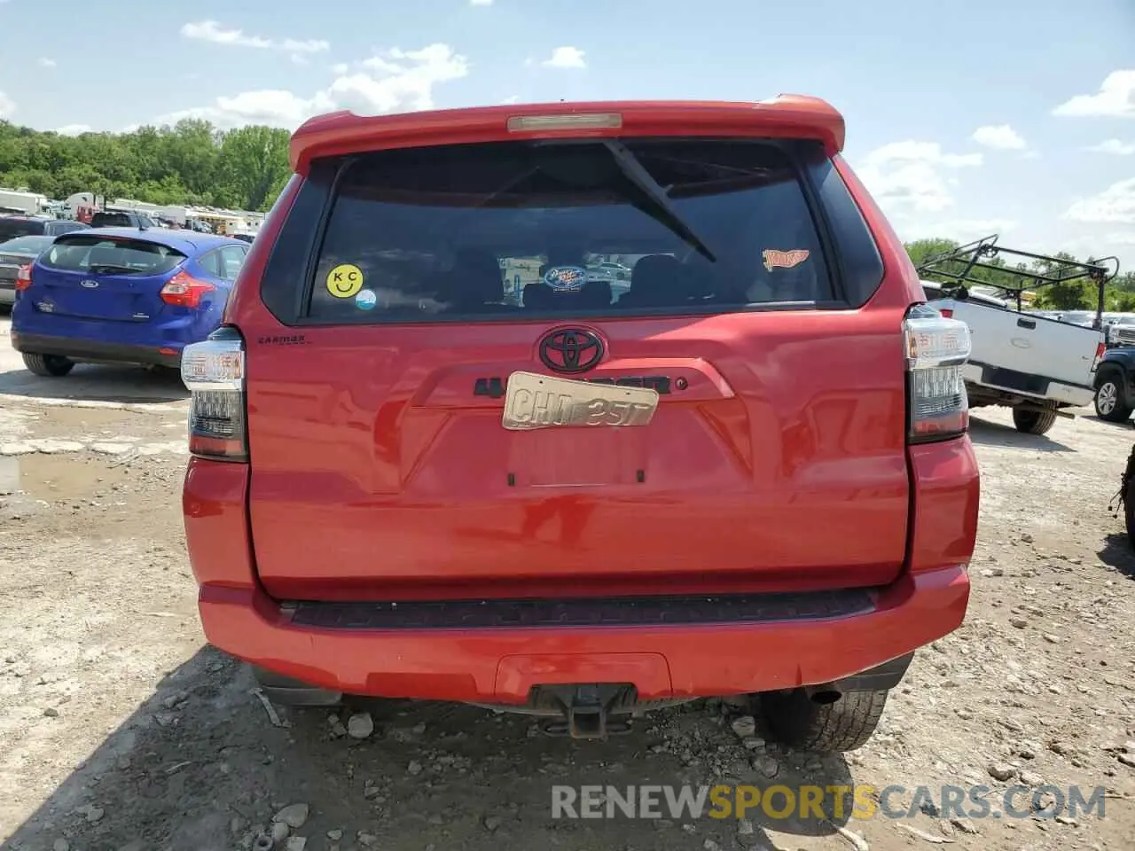 6 Фотография поврежденного автомобиля JTEBU5JR5K5640469 TOYOTA 4RUNNER 2019