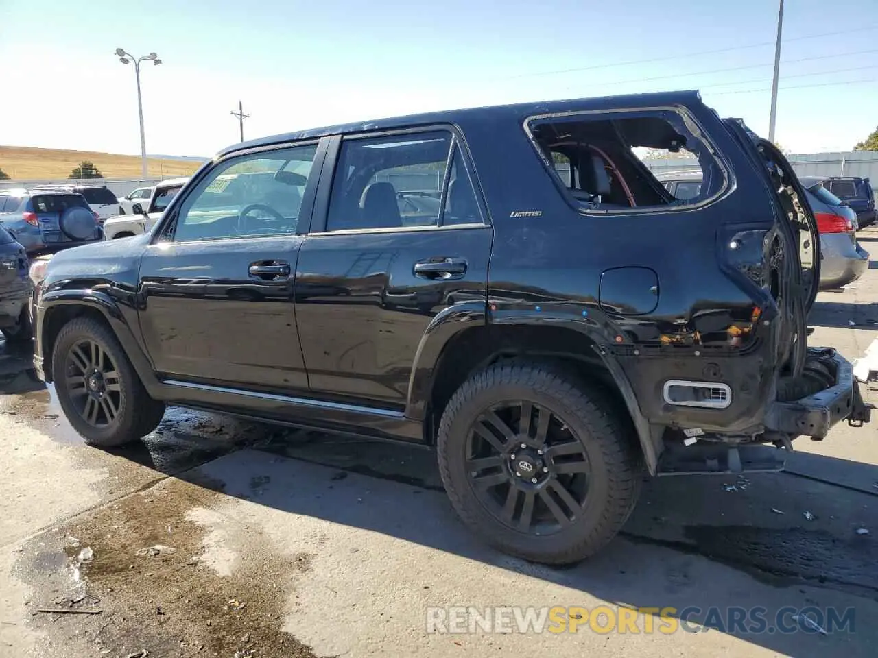 2 Photograph of a damaged car JTEBU5JR6K5617718 TOYOTA 4RUNNER 2019
