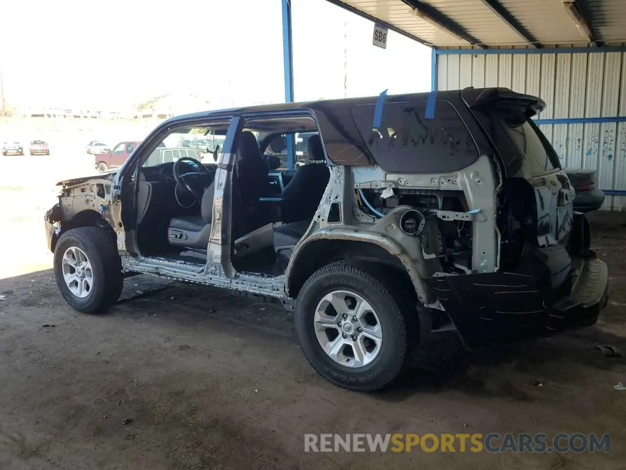 2 Фотография поврежденного автомобиля JTEBU5JR6K5630372 TOYOTA 4RUNNER 2019