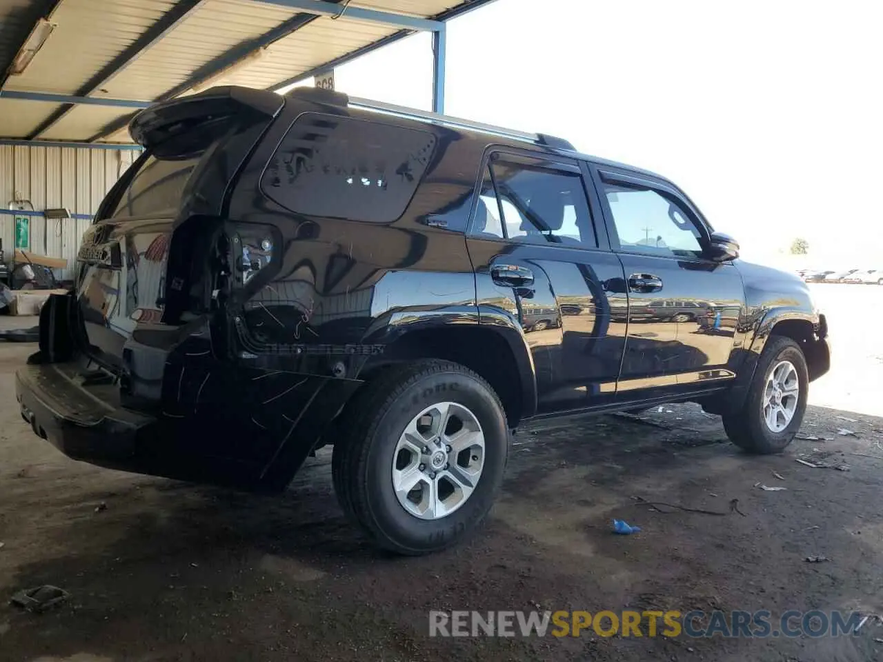 3 Фотография поврежденного автомобиля JTEBU5JR6K5630372 TOYOTA 4RUNNER 2019
