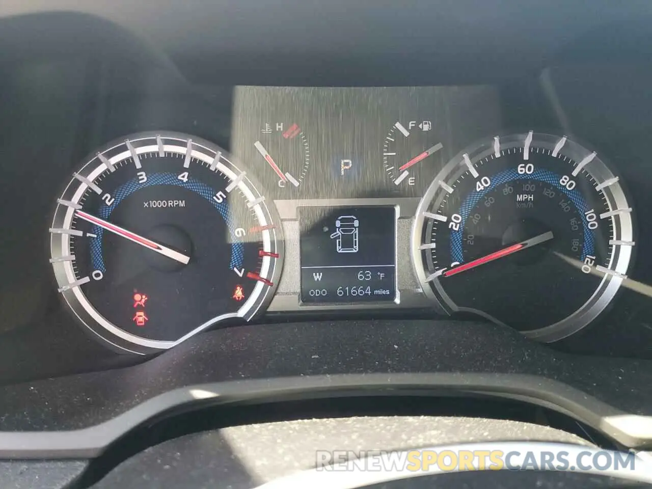 9 Фотография поврежденного автомобиля JTEBU5JR6K5672508 TOYOTA 4RUNNER 2019