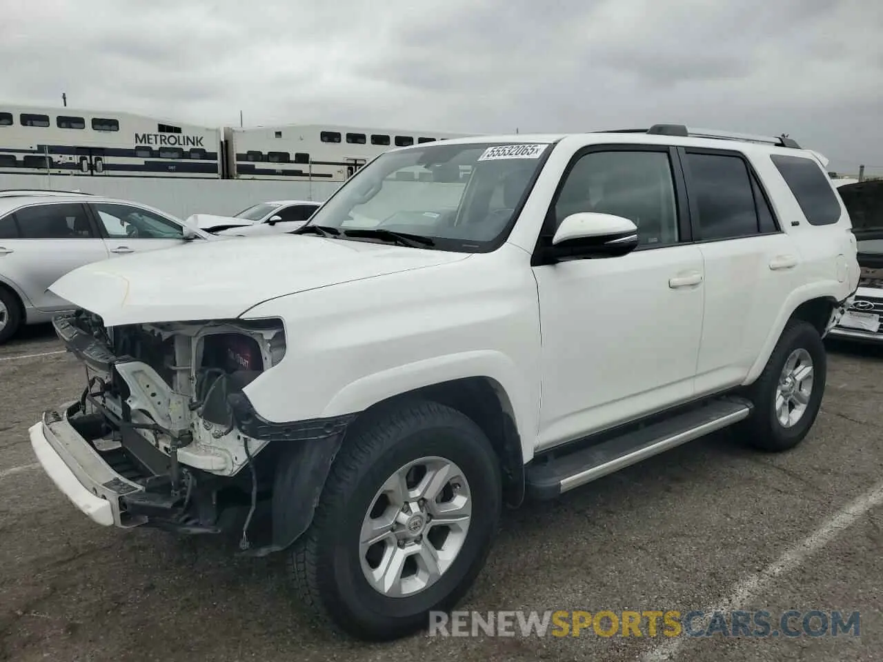 1 Фотография поврежденного автомобиля JTEBU5JR6K5727958 TOYOTA 4RUNNER 2019