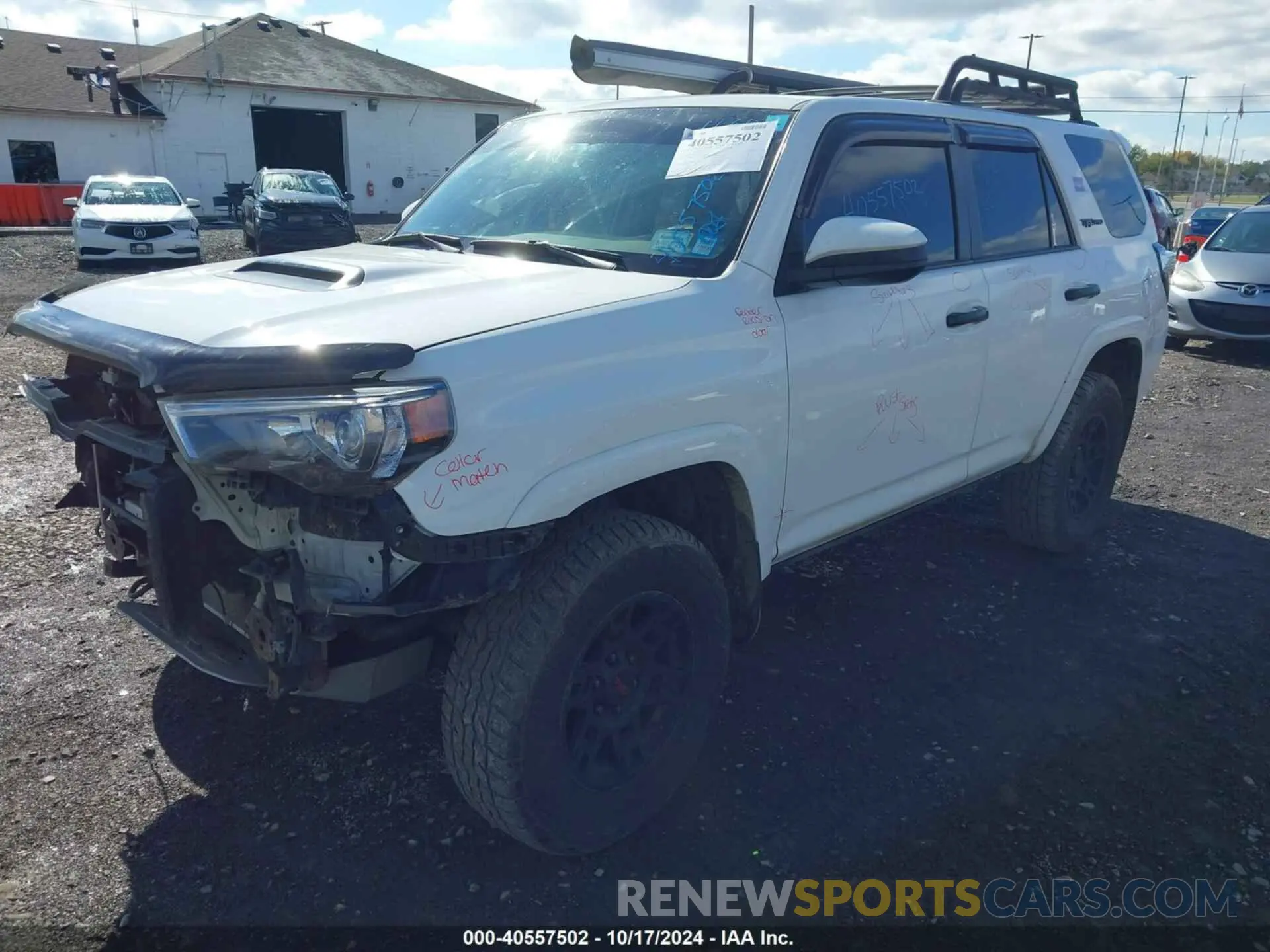 2 Фотография поврежденного автомобиля JTEBU5JR6K5730925 TOYOTA 4RUNNER 2019