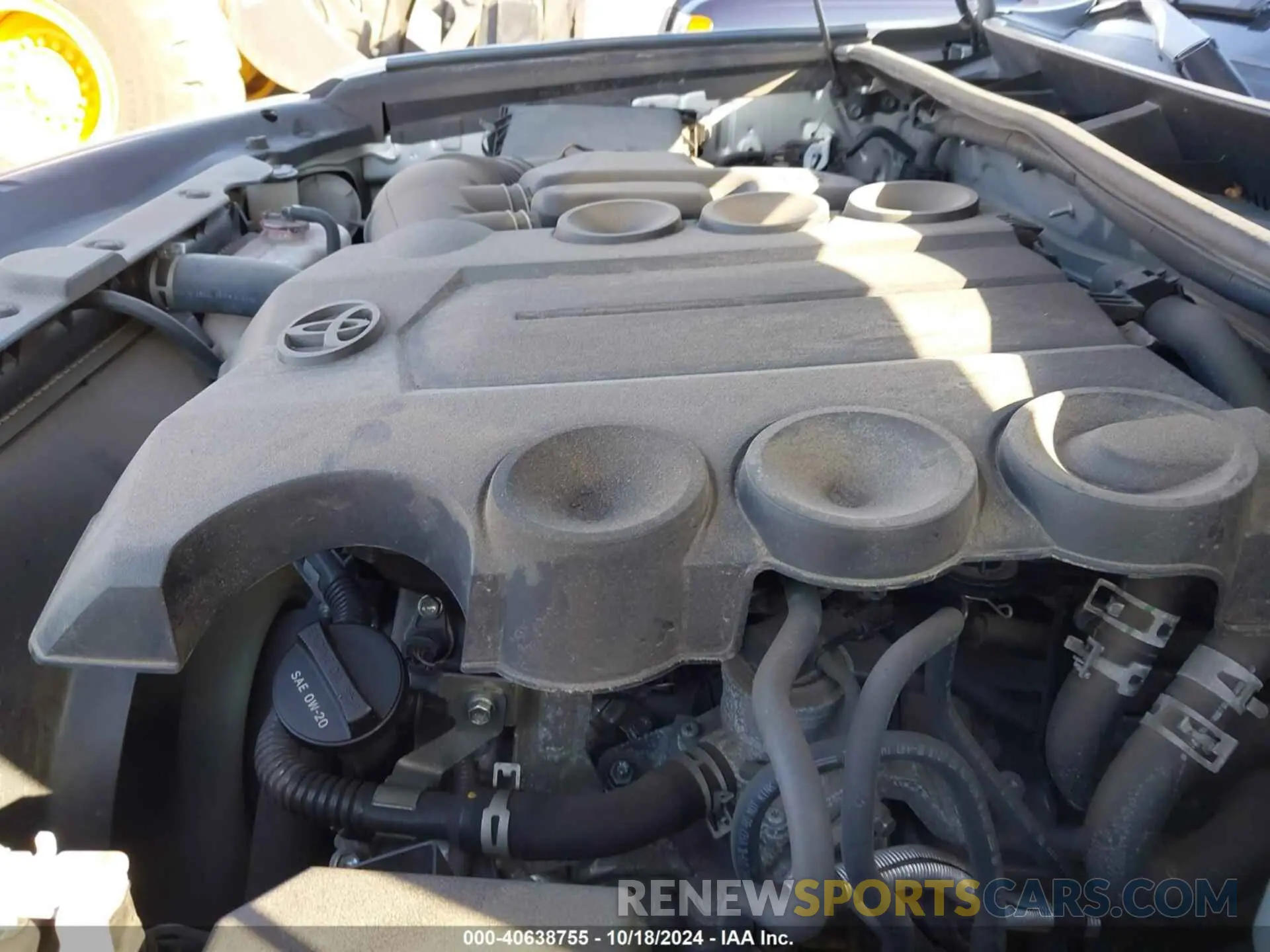 10 Фотография поврежденного автомобиля JTEBU5JR7K5659539 TOYOTA 4RUNNER 2019