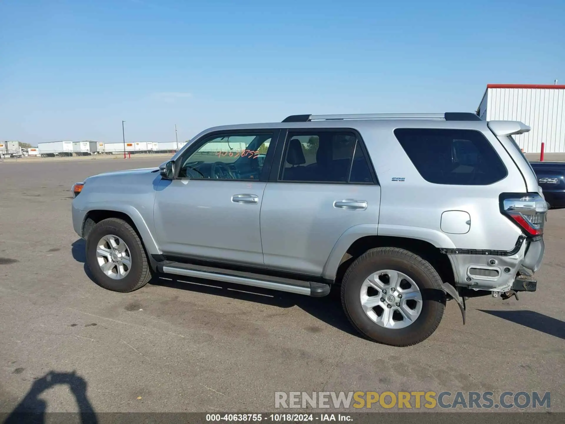 15 Фотография поврежденного автомобиля JTEBU5JR7K5659539 TOYOTA 4RUNNER 2019