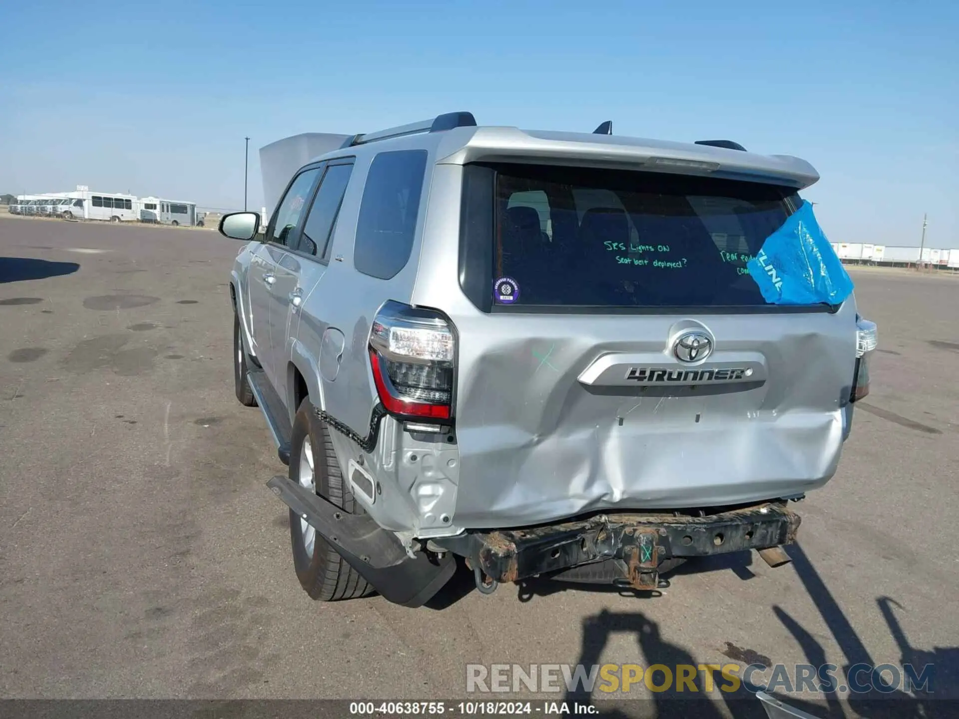 6 Фотография поврежденного автомобиля JTEBU5JR7K5659539 TOYOTA 4RUNNER 2019