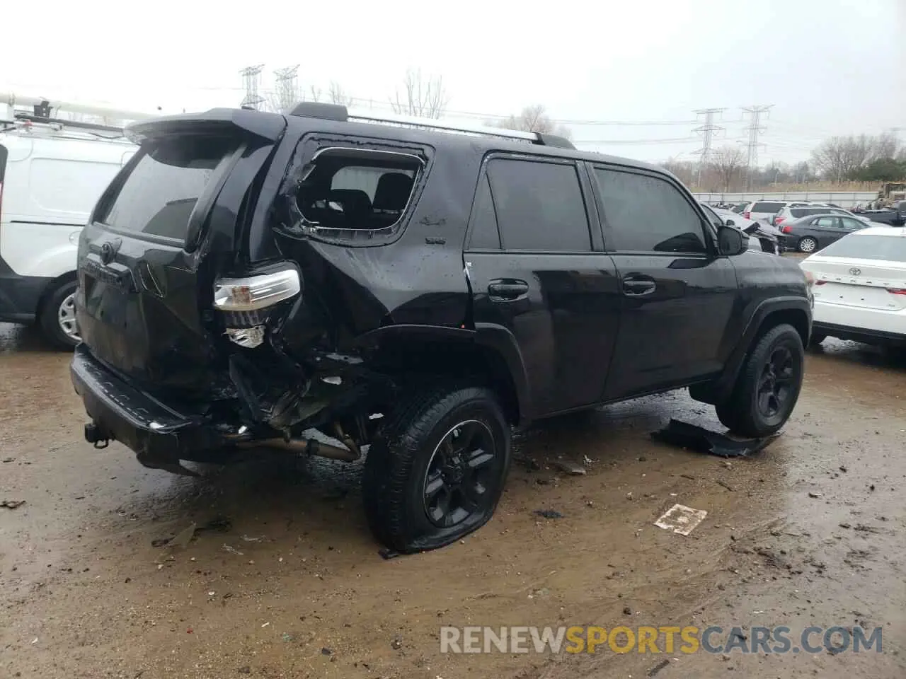 3 Photograph of a damaged car JTEBU5JR7K5665518 TOYOTA 4RUNNER 2019